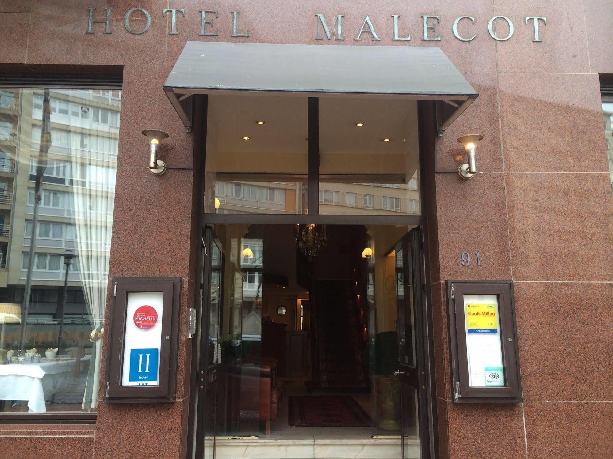 Malecot Hotel By F-Hotels Blankenberge Exteriör bild